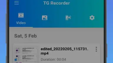 TG Recorder - Screen Recording screenshot 2