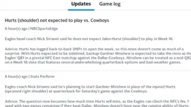 Yahoo Fantasy Sports screenshot 18