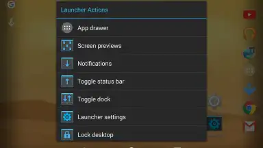 Holo Launcher HD screenshot 1