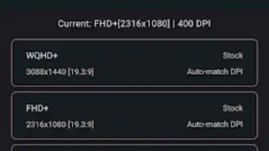 Pixels: Resolution+DPI Changer screenshot 8