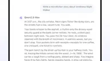 Qwen Chat screenshot 4