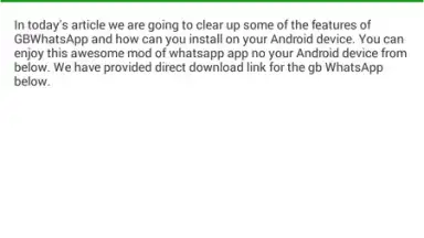 Free GBWhatsApp 2 screenshot 4
