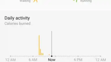 Samsung Health (Android Wear) screenshot 6