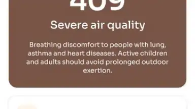 AQI(Air Quality Index) screenshot 1