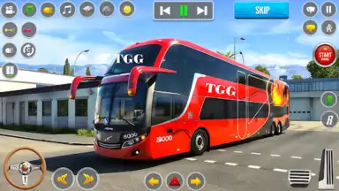 Bus Driving: Real City Bus screenshot 1