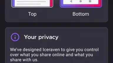 Iceraven Browser screenshot 5