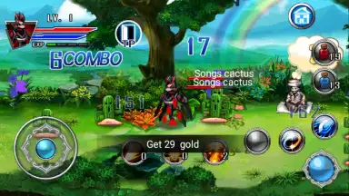 Death Dragon Knights RPG screenshot 1