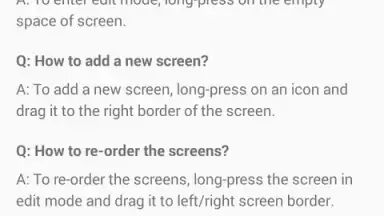 Galaxy S Launcher screenshot 1