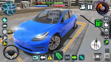 Electric Car Game Simulator screenshot 2