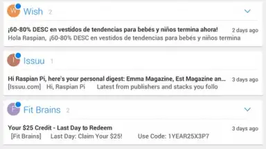 WeMail screenshot 2
