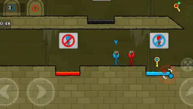 Red and Blue Stickman screenshot 6