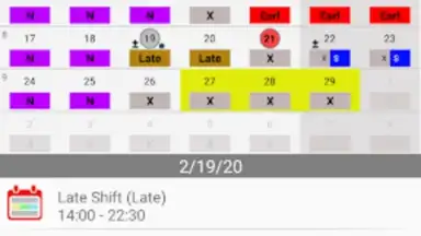 Roster-Calendar screenshot 6