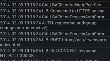 OpenConnect screenshot 6