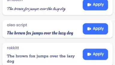 Font Keyboard screenshot 2