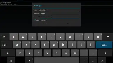 OpenConnect screenshot 2