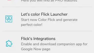 Flick Launcher screenshot 7