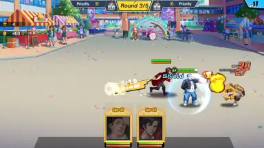 Battle and Kiss: College Fight screenshot 1