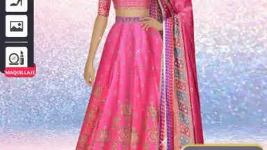 Indian Fashion Dressup Stylist screenshot 13