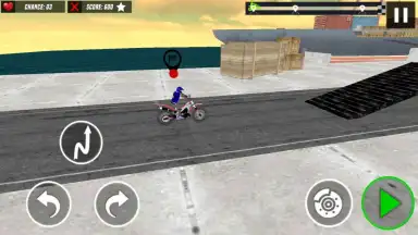 Bike Stunt Ramp Race 3D screenshot 1