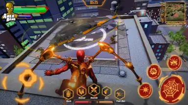 Iron Super Hero - Spider Games screenshot 9