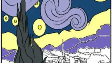 Vincent van Gogh Coloring Book screenshot 12