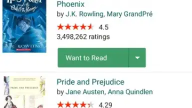 Goodreads screenshot 6