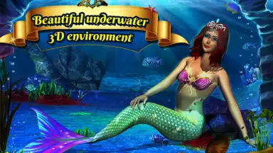 Cute Mermaid Simulator 3D screenshot 7