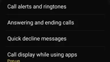 Samsung Call screenshot 6