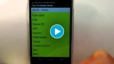 TXT читатель и писатель screenshot 1
