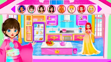Princess Doll House Decoration screenshot 5