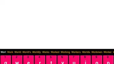 Pink Keyboard screenshot 16
