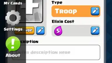 Card Creator for Clash Royale screenshot 4