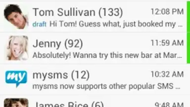 mysms - SMS anywhere screenshot 3