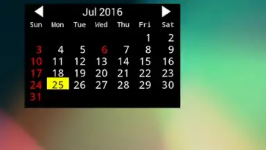 SG Calendar screenshot 1
