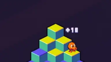 Q*bert screenshot 6