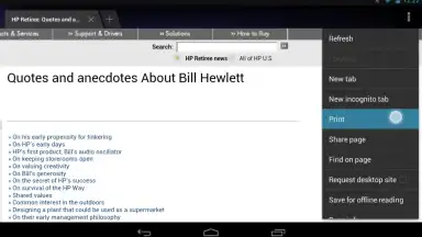 HP Print Service Plugin screenshot 1