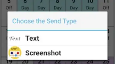 Shift Schedule screenshot 1