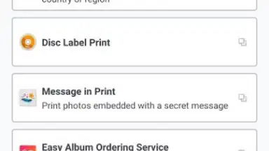 Canon PRINT Inkjet/SELPHY screenshot 4