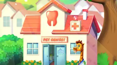 Pet Doctor Kids Dentist Game screenshot 1