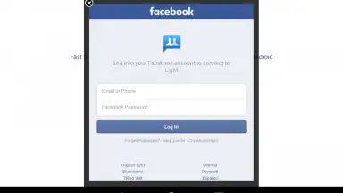 Lite Messenger FB screenshot 2