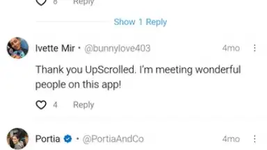 UpScrolled screenshot 2