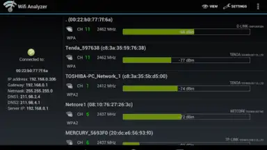 Wifi Analyzer screenshot 3