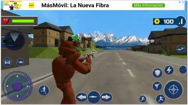 Bear Rope Hero Vice Town screenshot 9