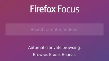 Firefox Focus screenshot 1