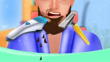 Barber Salon Beard & Hair Game screenshot 3