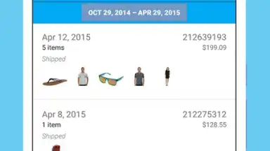 Zappos screenshot 2