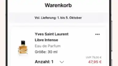 flaconi screenshot 2