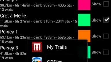 MyTrails screenshot 9