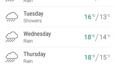 HTC Weather screenshot 1