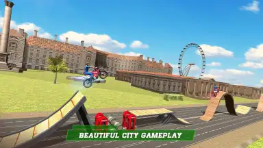 London City Motorbike Stunt Riding Simulator screenshot 2